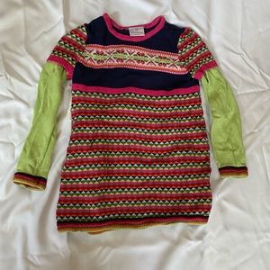 Hanna Andersson 130 sweater dress EUC